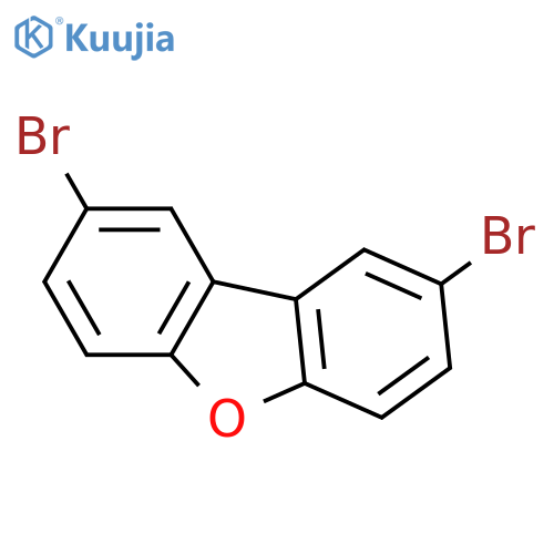 2,8-Dibromodibenzob,dfuran structure