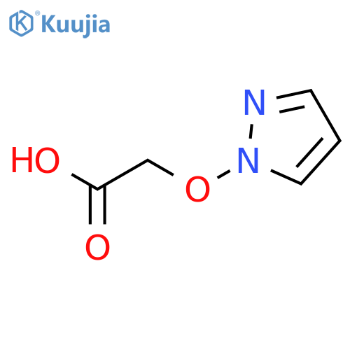Acetic acid, (1H-pyrazol-1-yloxy)- structure