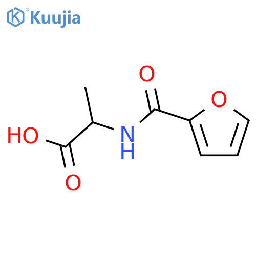 2-(furan-2-yl)formamidopropanoic acid structure