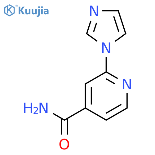 N-Methyl-6-(1H-pyrazol-1-yl)nicotinamide structure