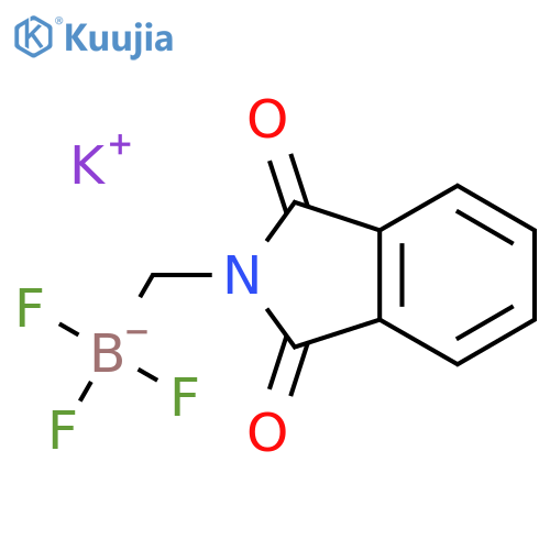Potassium ((1,3-dioxoisoindolin-2-yl)methyl)trifluoroborate structure