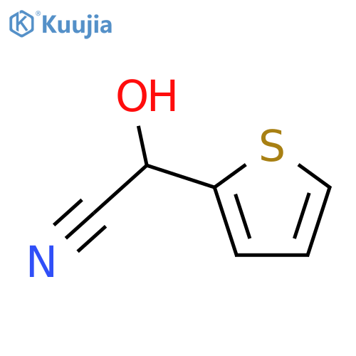 (2r)-hydroxy(2-thienyl)acetonitrile structure