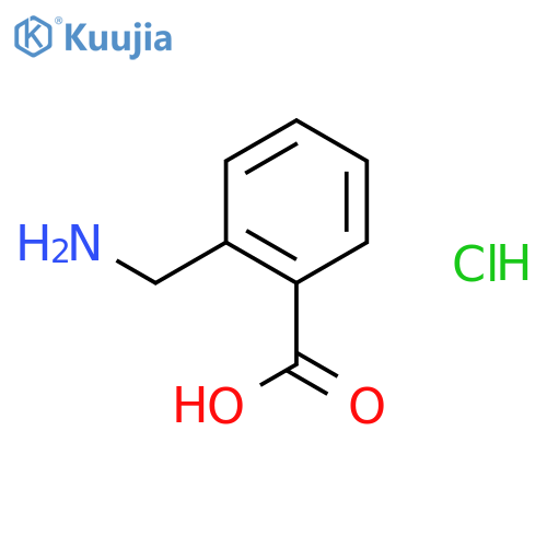 2-(AMINOMETHYL)BENZOIC ACID HYDROCHLORIDE structure