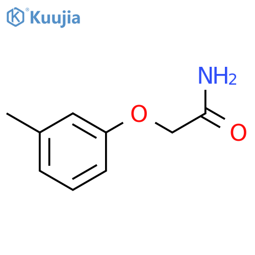 2-(3-Methylphenoxy)acetamide structure
