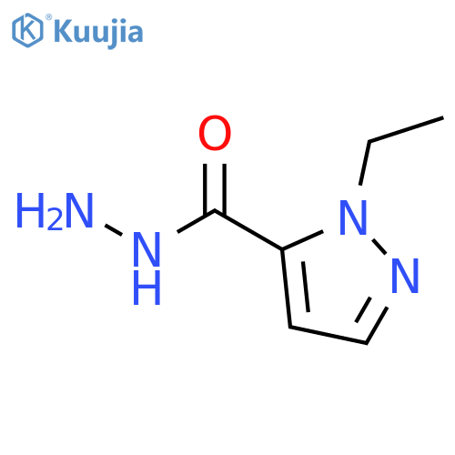 1-Ethyl-1H-pyrazole-5-carbohydrazide structure