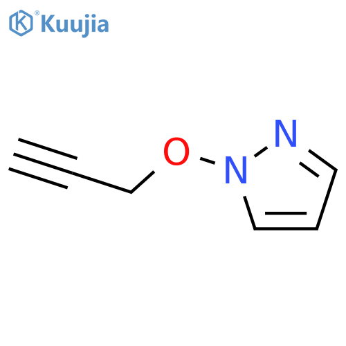 1H-Pyrazole, 1-(2-propynyloxy)- structure