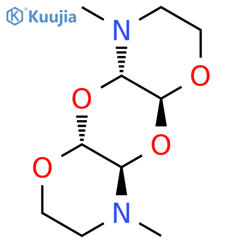 N,N'-dimethyl-2,3,5,6-dioxazinodioxane structure