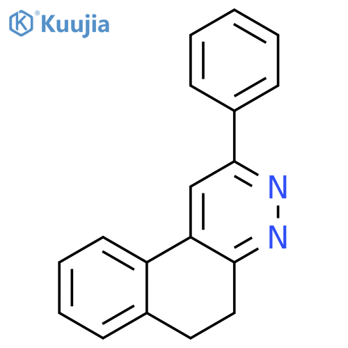 Benzo[f]cinnoline, 5,6-dihydro-2-phenyl- structure