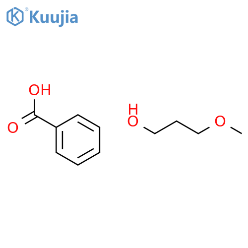 1-Propanol, 3-methoxy-, benzoate structure