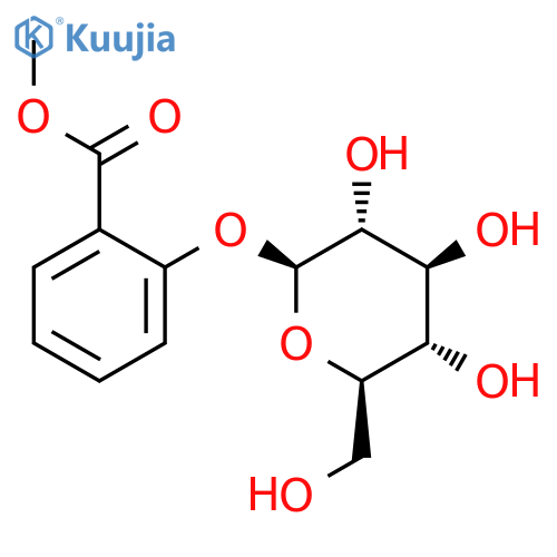 2-Methoxycarbonylphenyl b-D-glucopyranoside structure