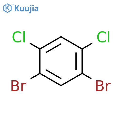 BENZENE, 1,5-DIBROMO-2,4-DICHLORO- structure