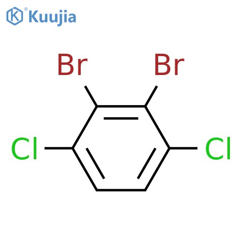 Benzene, 2,3-dibromo-1,4-dichloro- structure
