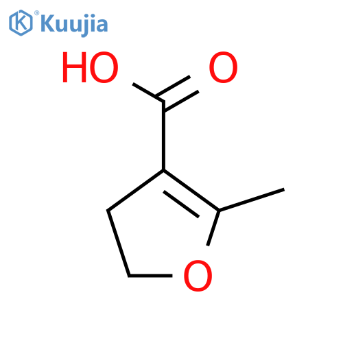2-methyl-4,5-dihydrofuran-3-carboxylic acid structure