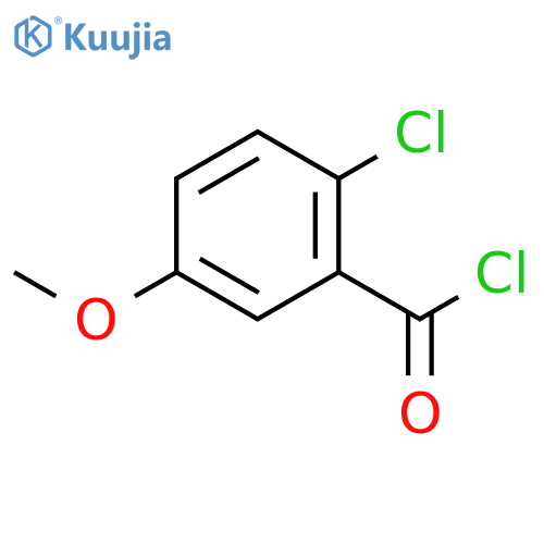 Benzoyl chloride,2-chloro-5-methoxy- structure