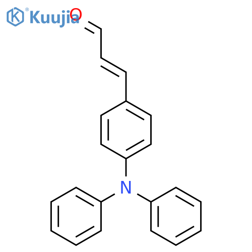 2-Propenal, 3-[4-(diphenylamino)phenyl]-, (2E)- structure