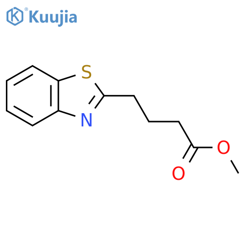 Methyl 4-(1,3-benzothiazol-2-yl)butanoate structure
