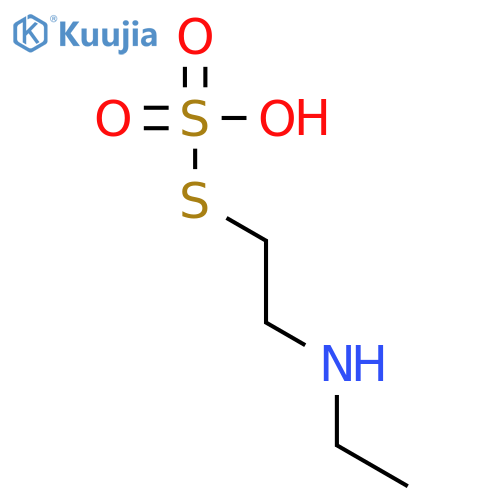 Thiosulfuric acid,S-[2-(ethylamino)ethyl] ester structure