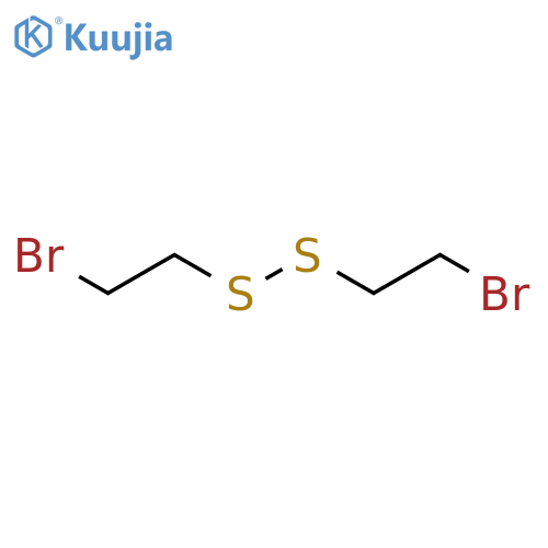 1,2-Bis(2-bromoethyl)disulfane structure