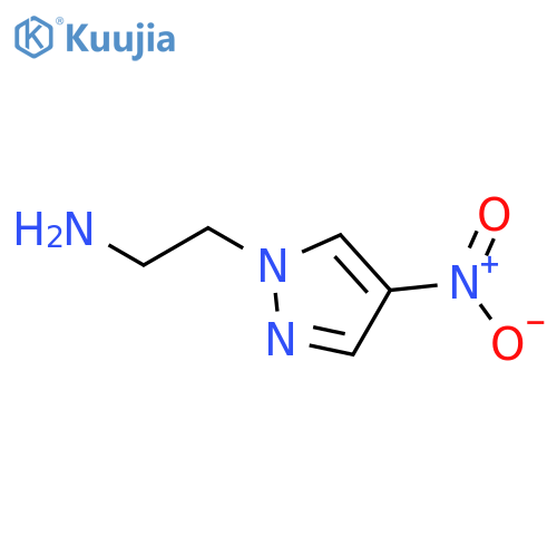 2-(4-Nitro-1H-pyrazol-1-yl)ethylamine structure