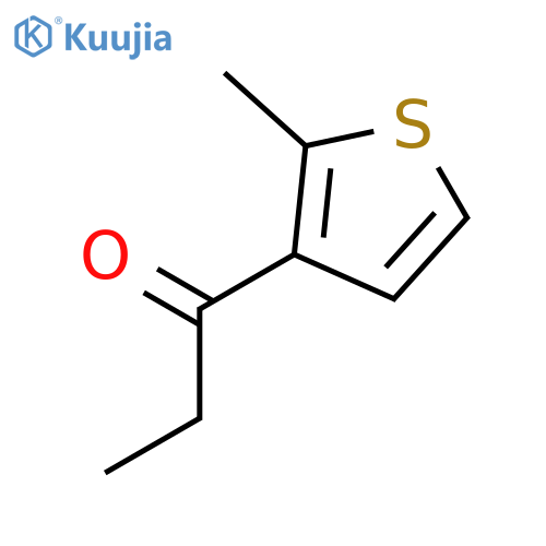 1-(2-methylthiophen-3-yl)propan-1-one structure