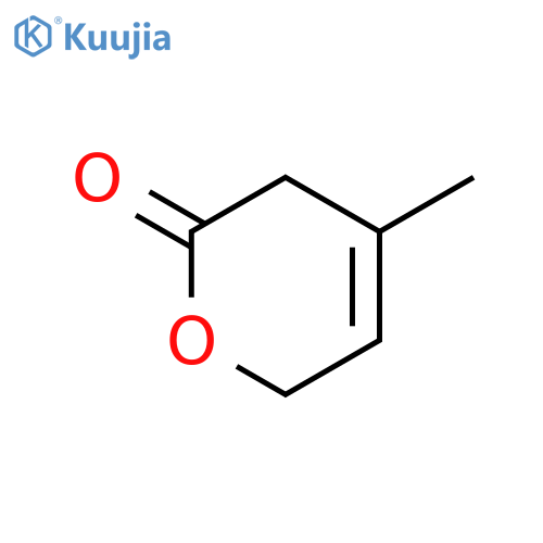 4-methyl-3,6-dihydro-2H-pyran-2-one structure