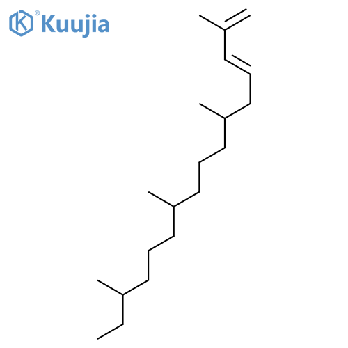 1,3-Hexadecadiene, 2,6,10,14-tetramethyl- structure