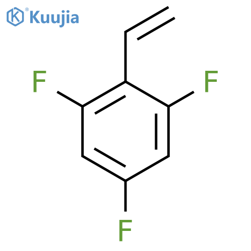 2-ethenyl-1,3,5-trifluorobenzene structure
