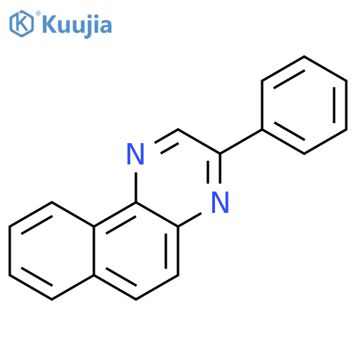 Benzo[f]quinoxaline,3-phenyl- structure