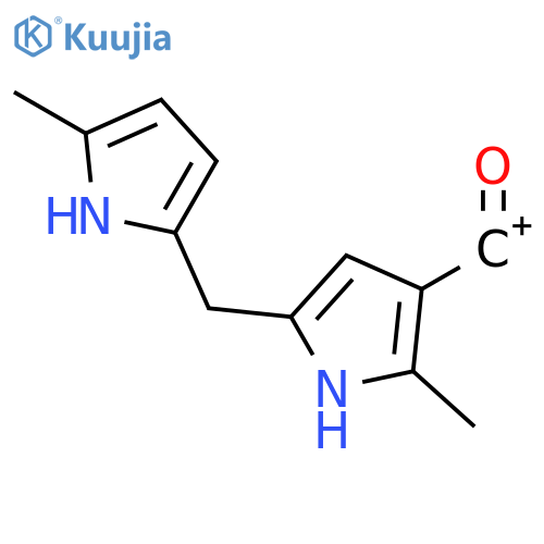 Methylium, [2-methyl-5-[(5-methyl-1H-pyrrol-2-yl)methyl]-1H-pyrrol-3-yl]oxo- structure