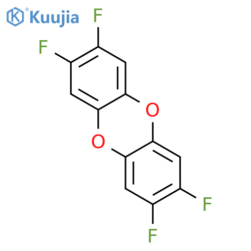 Dibenzo[b,e][1,4]dioxin,2,3,7,8-tetrafluoro- structure