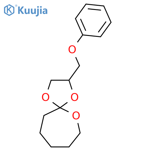 1,4,6-Trioxaspiro[4.6]undecane, 2-(phenoxymethyl)- structure