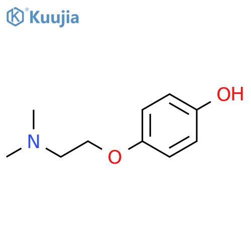 Phenol, 4-[2-(dimethylamino)ethoxy]- structure