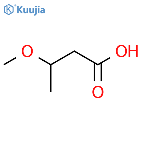 3-Methoxybutanoic acid structure