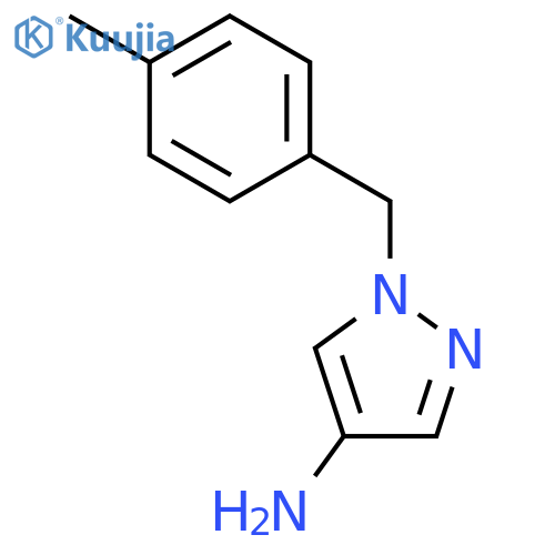 1-(4-Methylbenzyl)-1H-pyrazol-4-aminehydrochloride structure
