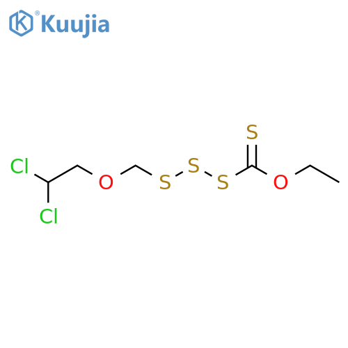 TRISULFIDE, DICHLOROETHOXYMETHYL ETHOXYTHIOXOMETHYL structure