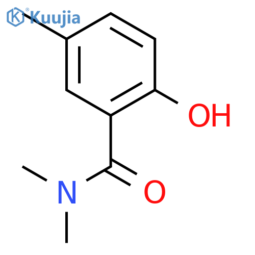 Benzamide, 2-hydroxy-N,N,5-trimethyl- structure