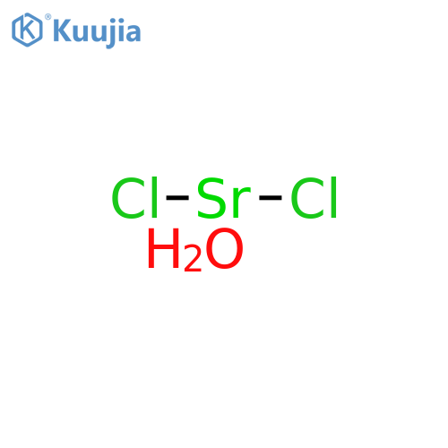 Strontium Chloride Hexahydrate structure