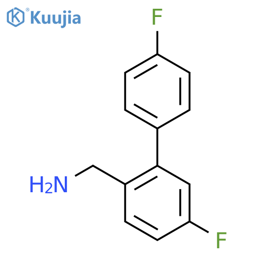 (4',5-Difluorobiphenyl-2-yl)methanamine structure