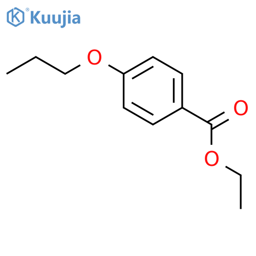 Ethyl 4-propoxybenzoate structure