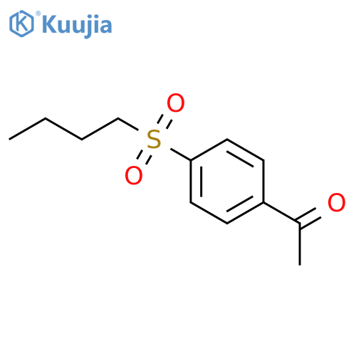 Ethanone,1-[4-(butylsulfonyl)phenyl]- structure