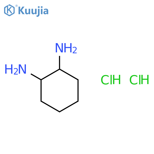 (1R,2S)-Cyclohexane-1,2-diamine dihydrochloride structure