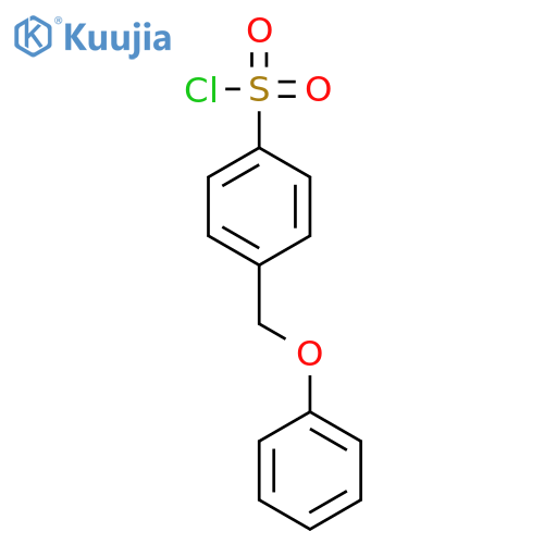 4-(Phenoxymethyl)benzenesulfonyl chloride structure