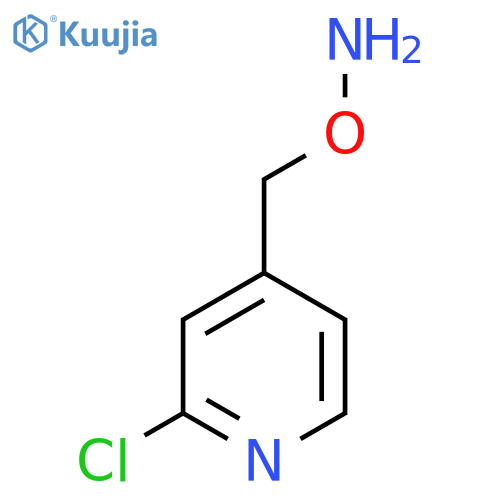 O-(2-chloropyridin-4-yl)methylhydroxylamine structure