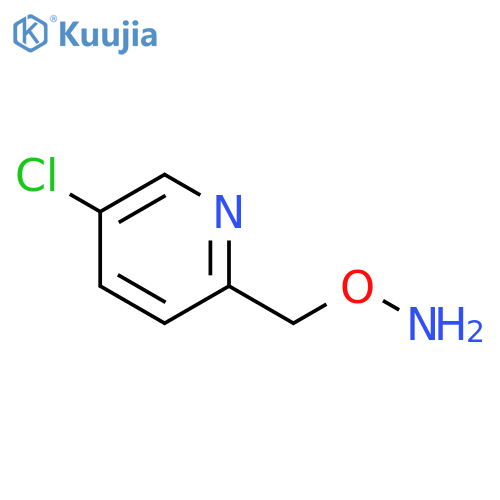 O-(5-chloropyridin-2-yl)methylhydroxylamine structure