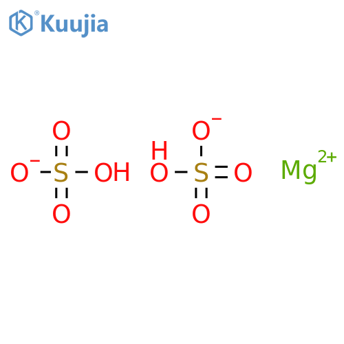 Sulfuric acid,magnesium salt (2:1) (9CI) structure