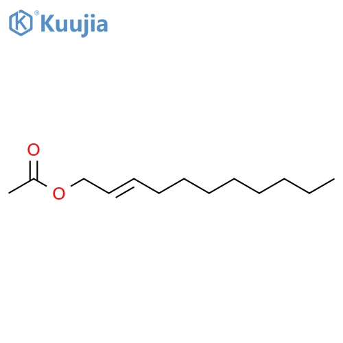 2-Undecen-1-ol, acetate, (2E)- structure