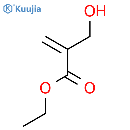 Ethyl 2-(hydroxymethyl)acrylate structure