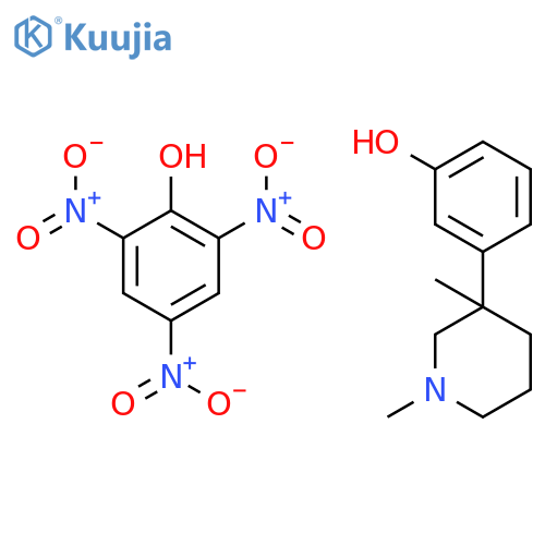 Phenol, 3-(1,3-dimethyl-3-piperidinyl)-, compd. with 2,4,6-trinitrophenol(1:1) structure