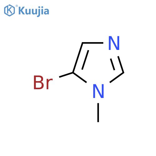 5-Bromo-1-methyl-1H-imidazole structure