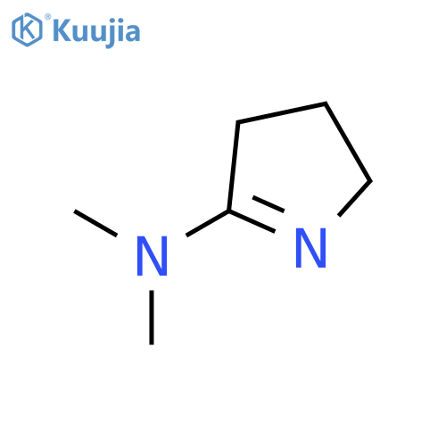 2H-Pyrrol-5-amine, 3,4-dihydro-N,N-dimethyl- structure